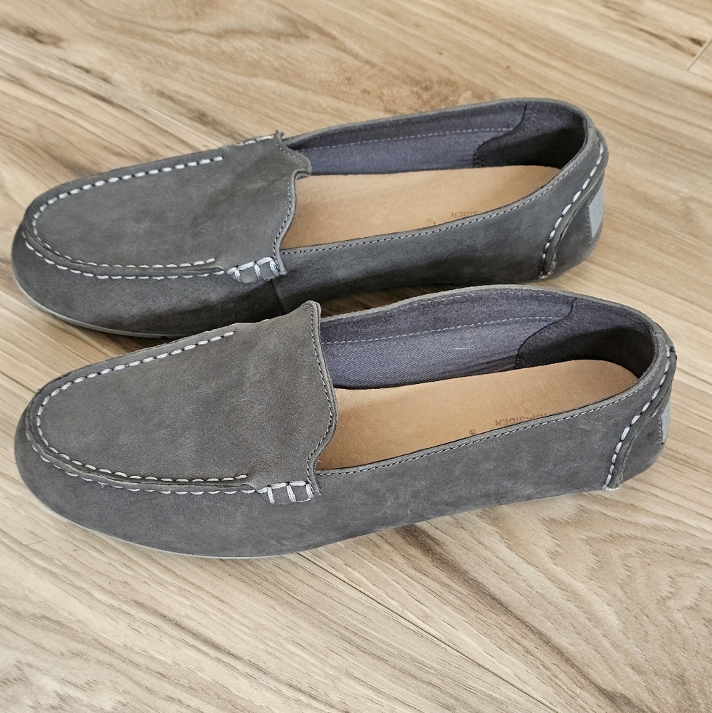 Sperry Loafers Boat Shoes Grey  Womens Size 7 NEW - Picture 4 of 11
